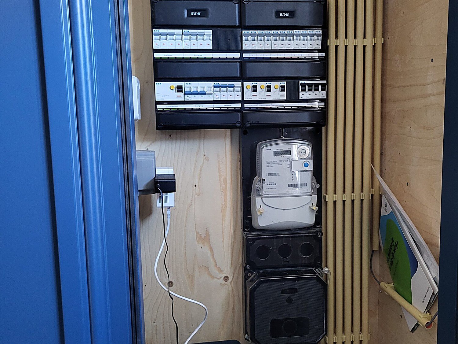 Nieuwe groepenkast geplaatst